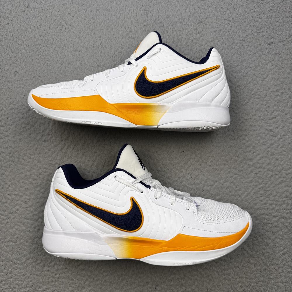 Nike Ja 2 Murray State Shoes Mens Size 11.5 White Blue Basketball IF1606-101